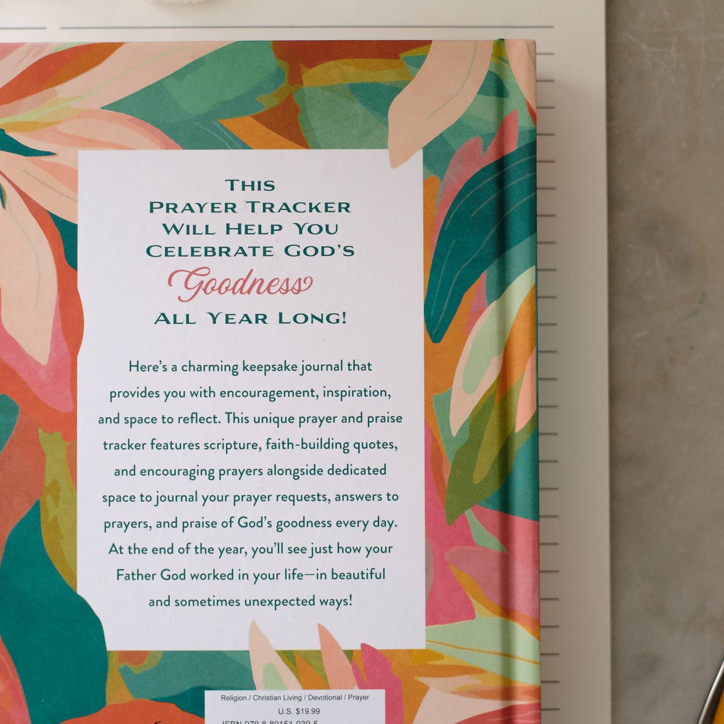 A Year of God’s Goodness - Prayer & Praise Tracker