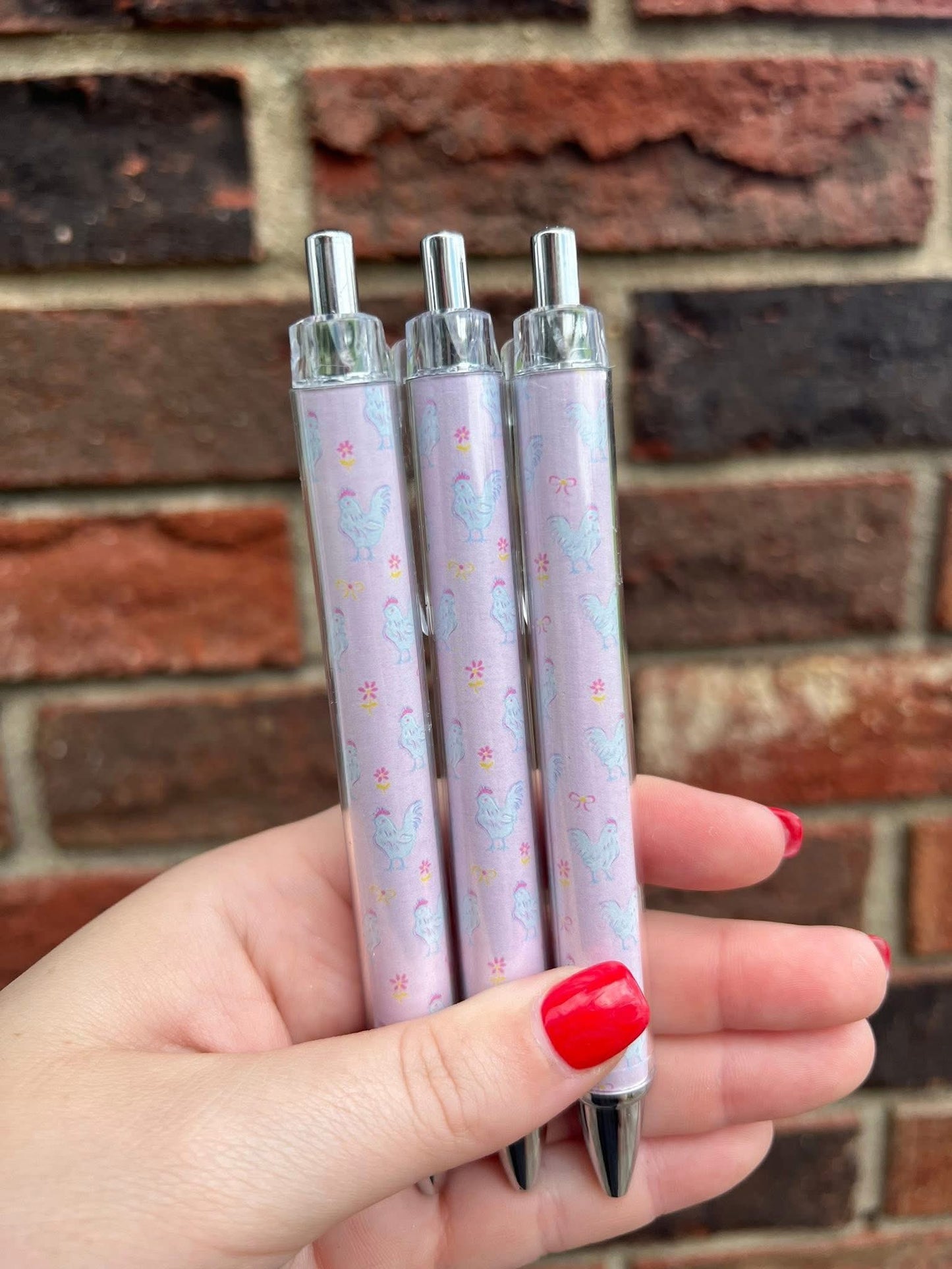 Pink Chickens Pen