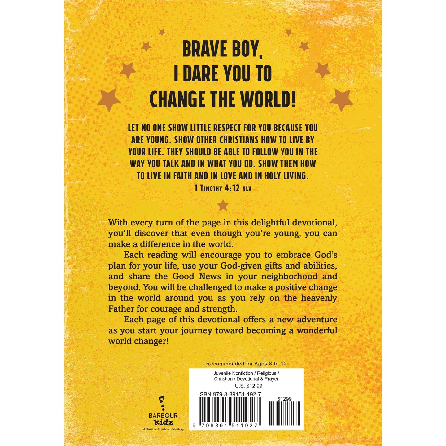 Daring Devotions For Pre-Teen Boys