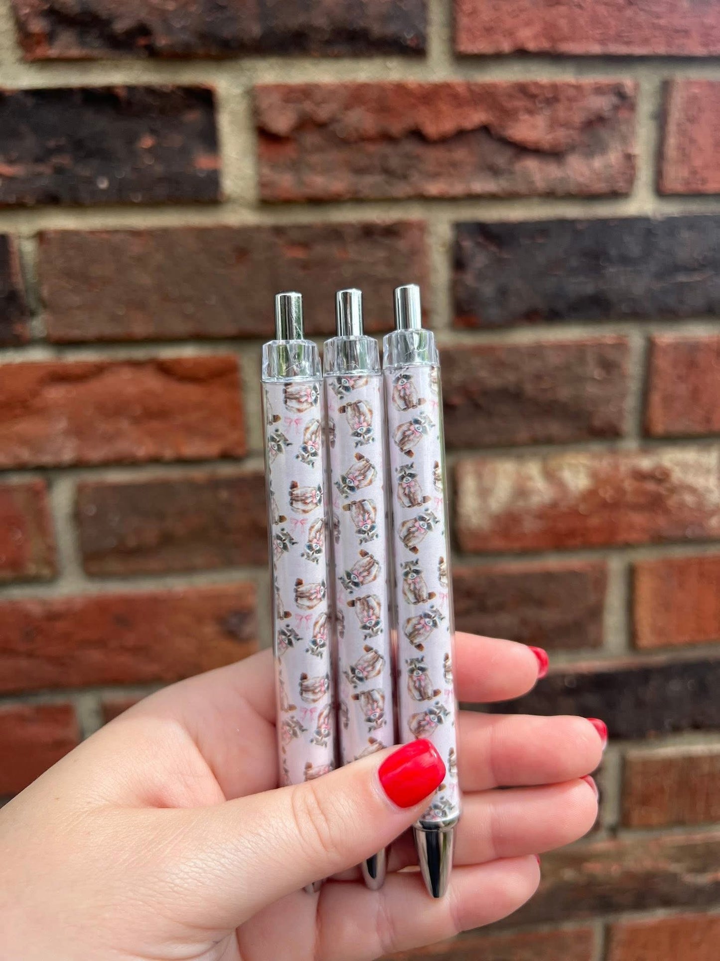 Coquette Raccoon Pen