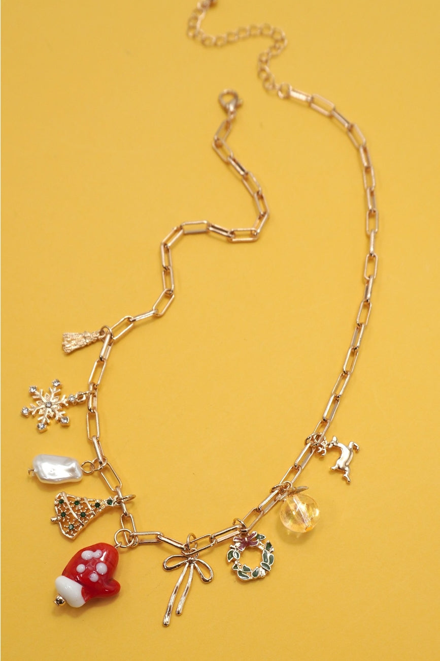 Christmas Charm Necklace