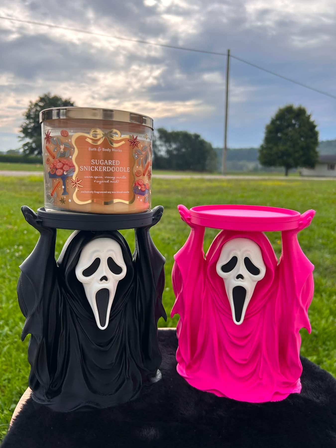 Ghost Candle Holder