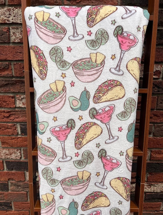 Tacos & Margs Blanket