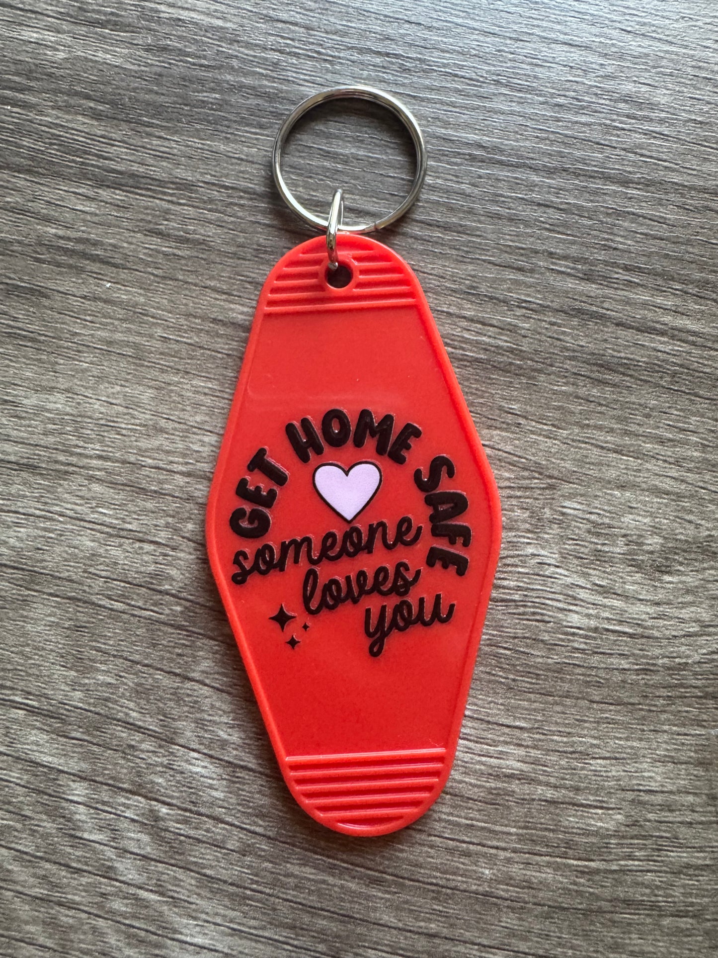 Get Home Safe Keychain