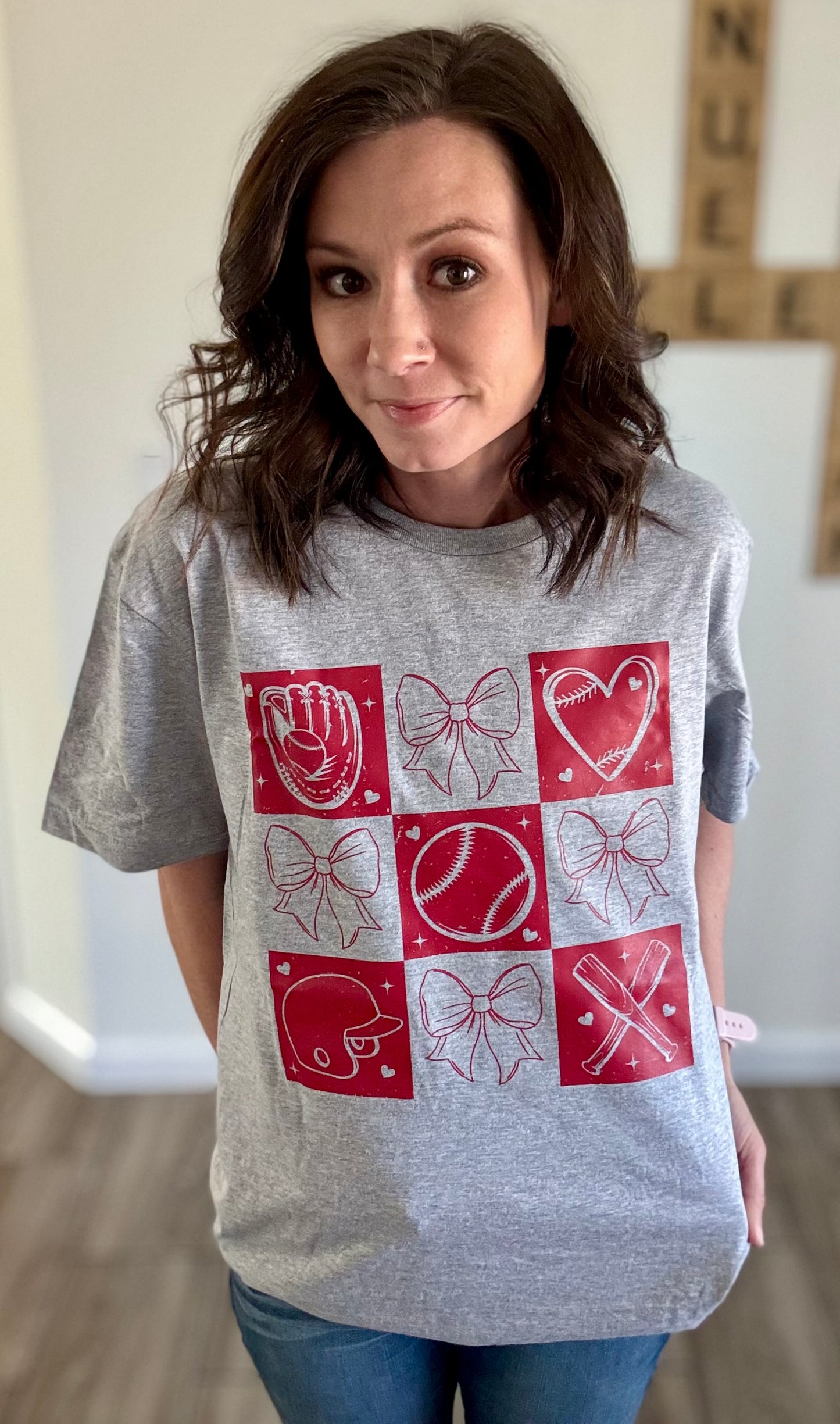 Baseball Coquette Tee