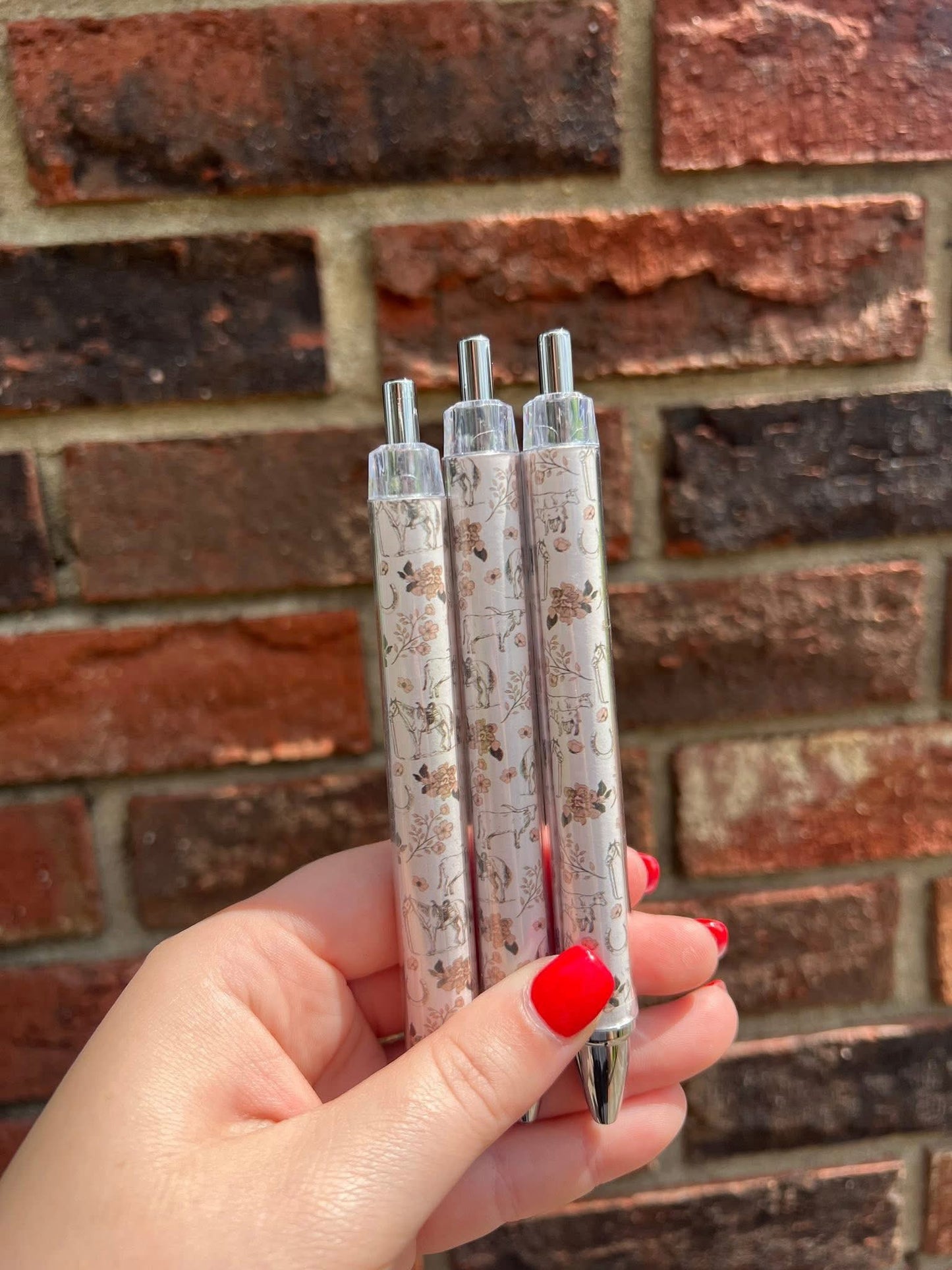 Western Floral Pen