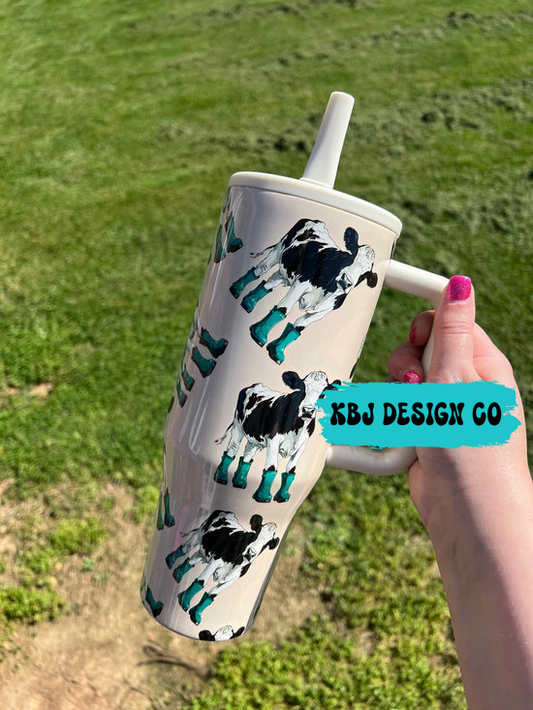 Cow Rainboots