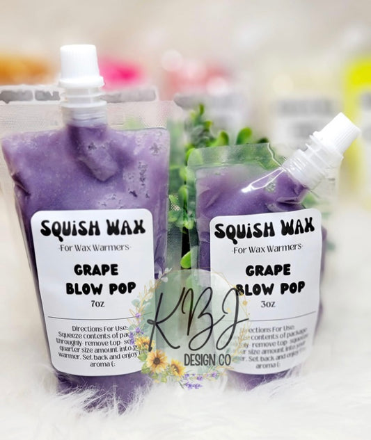 Grape Blow Pop Squish Wax