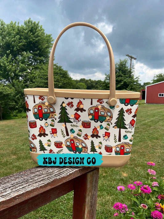 Camper -  Large EVA Beach Tote