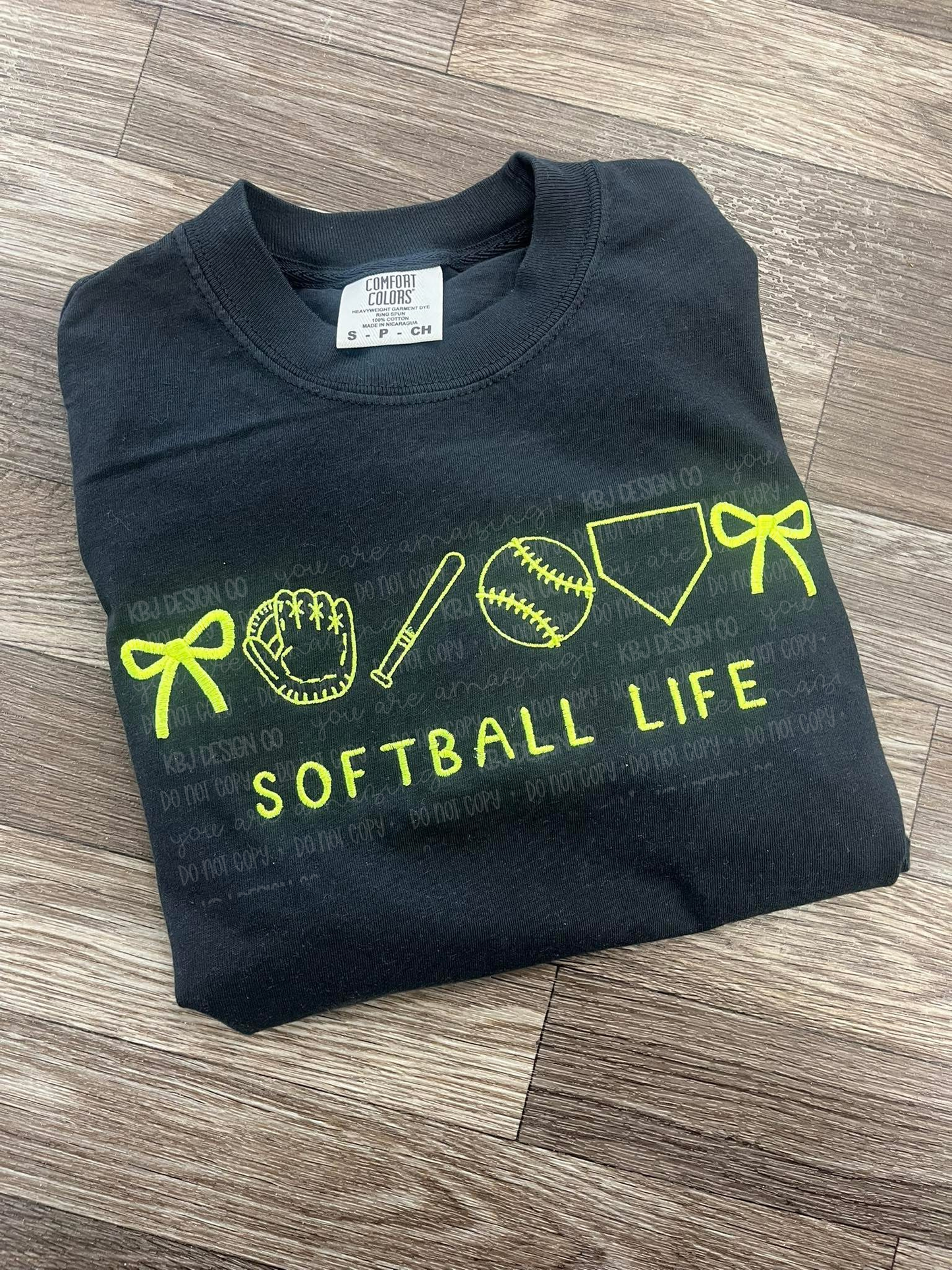 Softball Life - Embroidered Semi-Custom