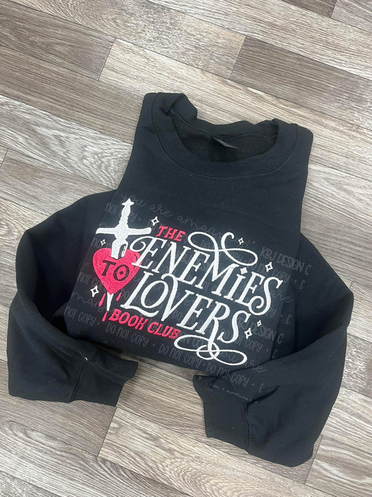 Enemies to Lovers Book Club - Embroidered