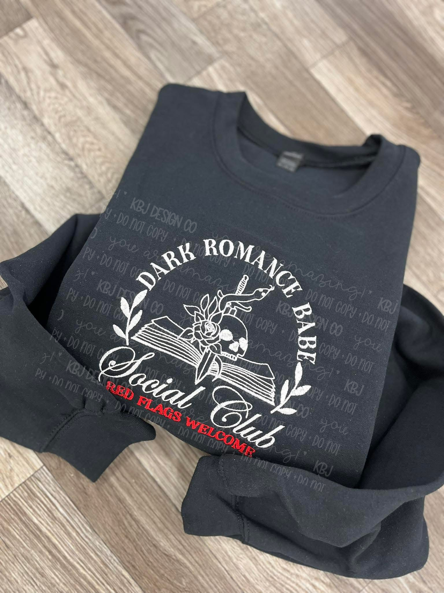 Dark Romance Babe - Embroidered