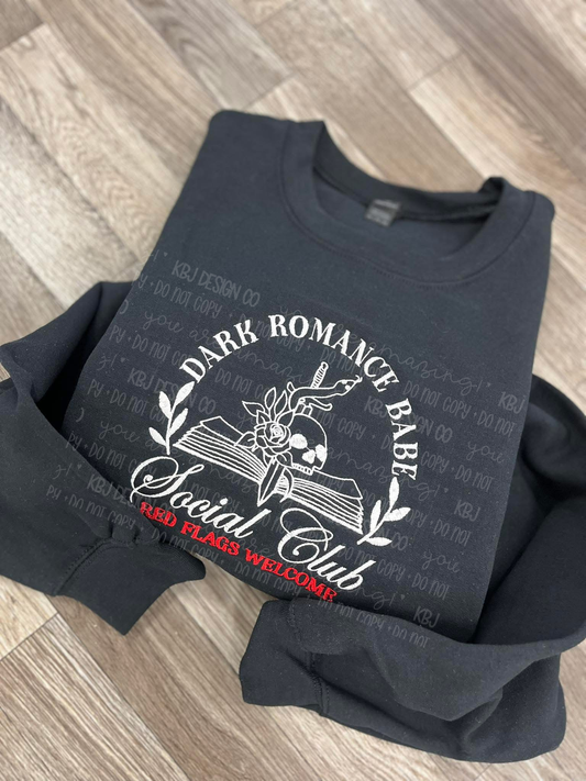 Dark Romance Babe - Embroidered