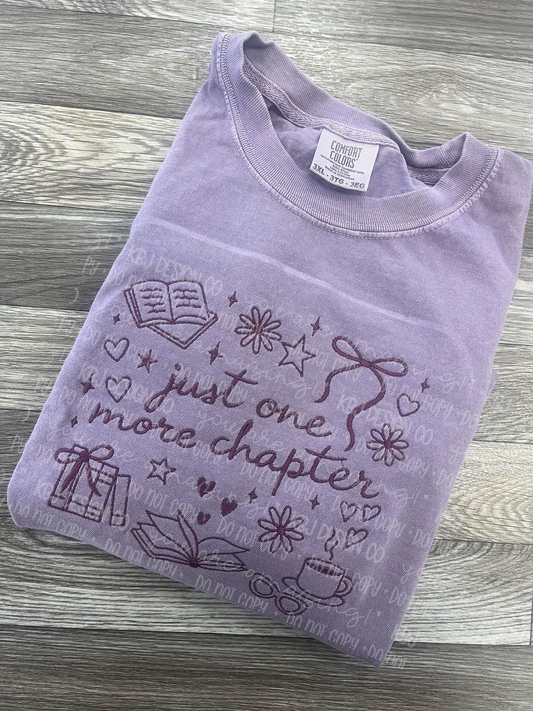 Embroidered - Just One More Chapter Semi-Custom