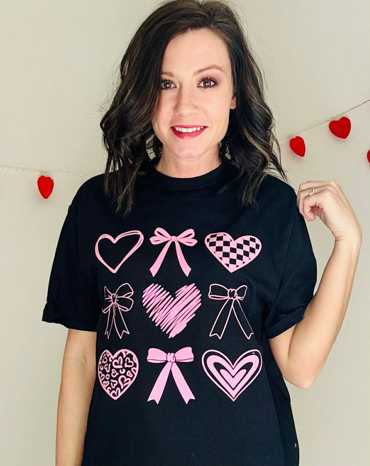 Hearts & Bows Tee