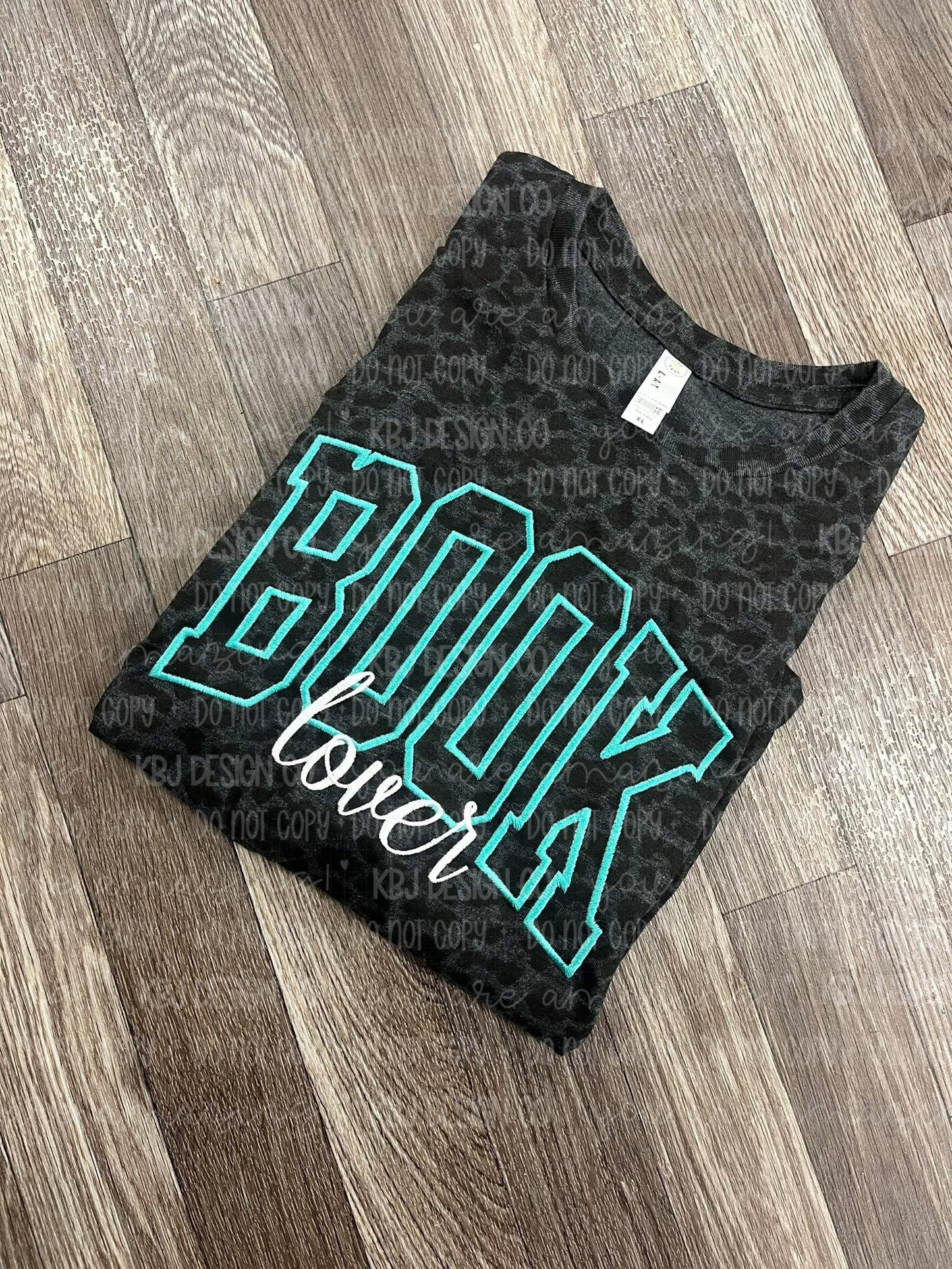 Book Lover Tee - Semi Custom Embroidery