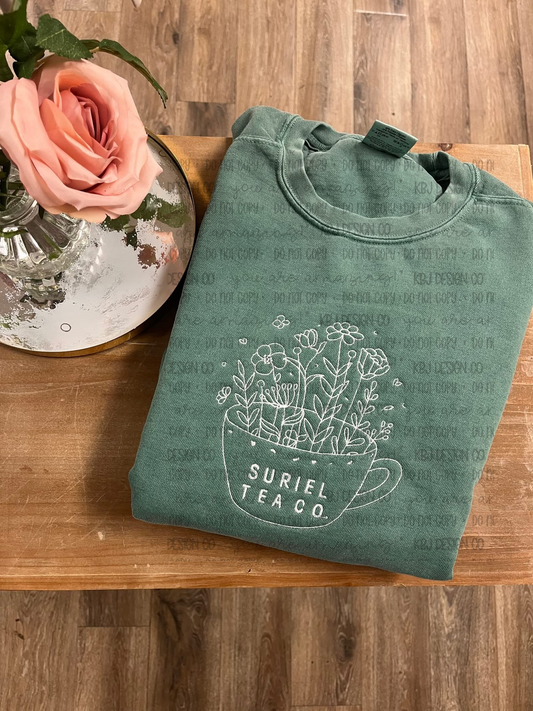 Suriel Tea Co - Embroidered