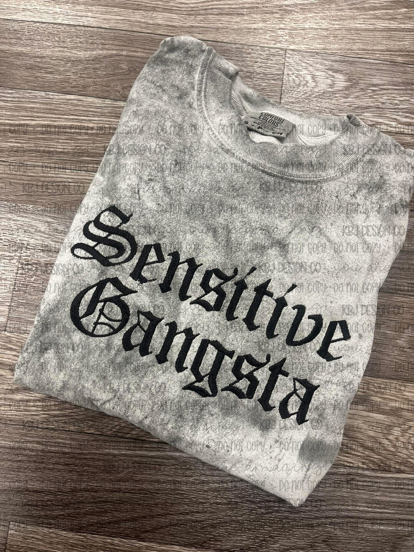 Sensitive Gangsta - Embroidered
