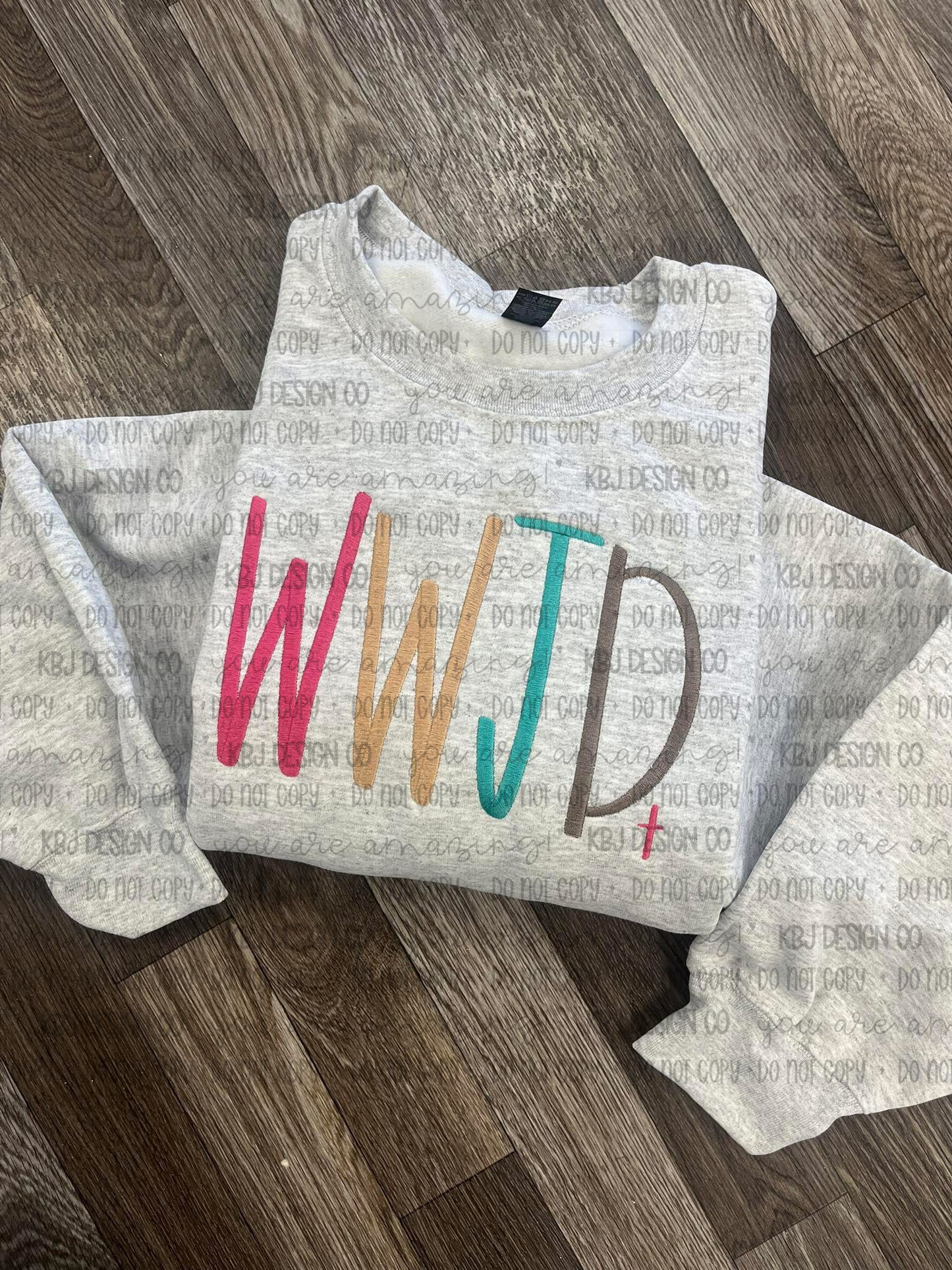 WWJD - Embroidered