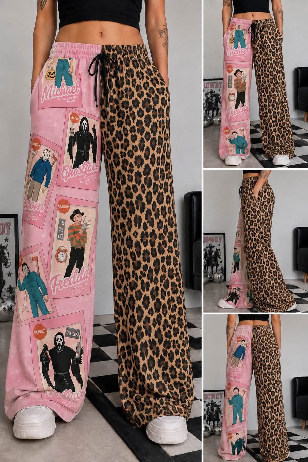 Halloween Split Design Pant
