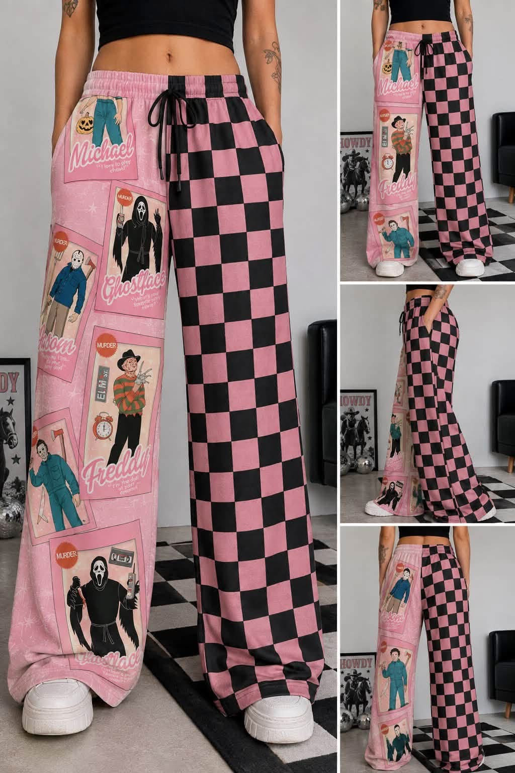 Halloween Split Design Pant