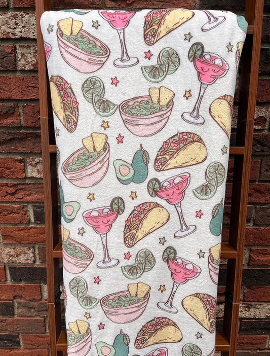 Tacos & Margs Blanket
