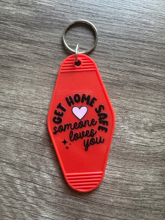Get Home Safe Keychain