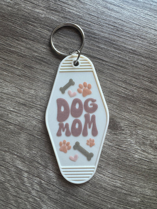 Dog Mom Keychain