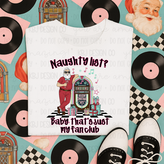 Naughty List Fan Club
