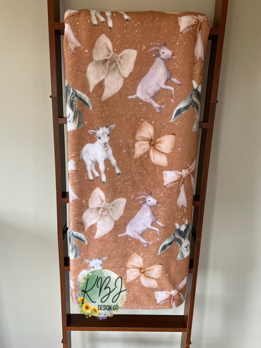 Coquette Goat Blanket